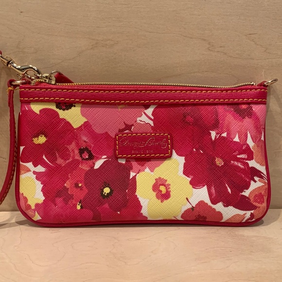 Dooney & Bourke Somerset Watercolor Wristlet - Picture 5 of 8